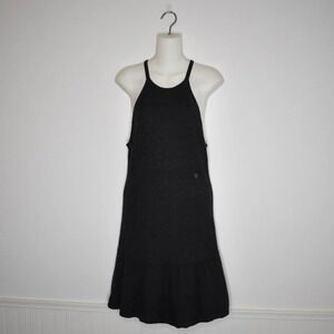 American Eagle Sweater Knit Mini Dress Sz M Pullover Minimalist Neutral Preppy